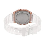 Casio General Digital Transparent Strap Unisex Watch F-91WS-7A3DF-P