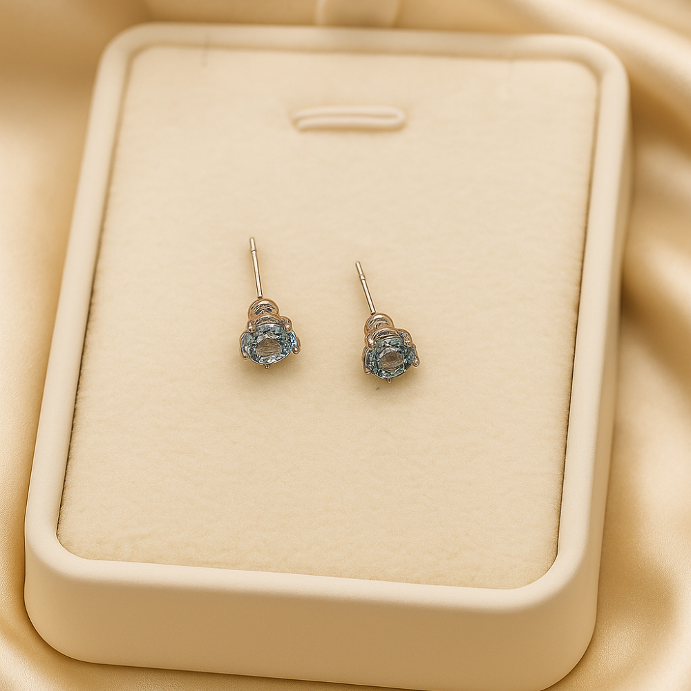 AG Collective Jewelry - Azure Whisper Studs