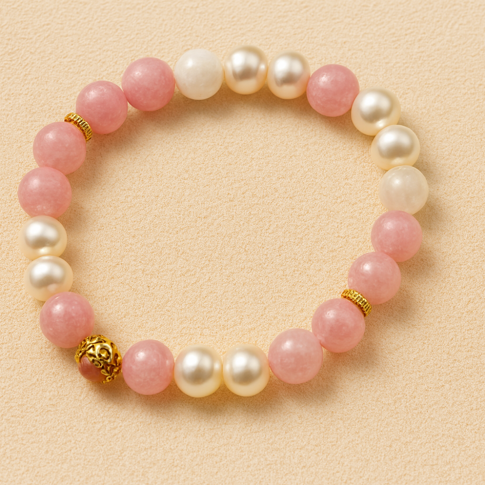 AG Collective Jewelry – Rosé Pearl Harmony Bracelet