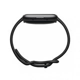 Fitbit Versa 4 Black Dial Silicone Strap Smartwatch Unisex Watch FB523BKBK-FRCJK