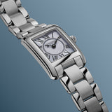 Frederique Constant Silver Stainless Steel Strap Women's Watch FC-200LBMC26B