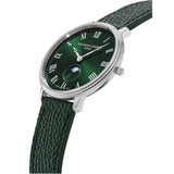 Frederique Constant Geneve Moon Phase Leather Strap Men Watch FC-206RGR3S6