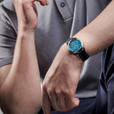 Frederique Constant Black Leather Strap Men Watch FC-303RMLN3B6