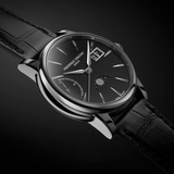 Frederique Constant Geneve Classic Black Men's Watch - Big Date | FC-735B3H6