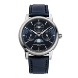 Frederique Constant Geneve Blue Men's Watch - Perpetual Calendar | FC-776N3H6