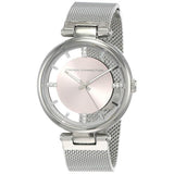 French Connection Silver Stainless Steel Strap Women's Watch FC149RGM