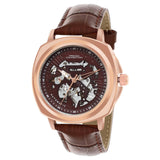 French Connection Brown Leather Strap Men's Watch FCA03-3