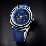 French Connection Blue Leather Strap Men's Watch FCA03-4
