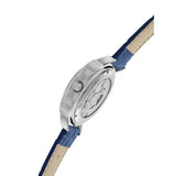 French Connection Skeleton Dial Blue Leather Strap Men's Watch FCA07U