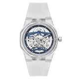 French Connection Skeleton Dial Transparent Resin Strap Men's Watch FCA09-1