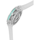 French Connection Skeleton Dial Transparent Resin Strap Men's Watch FCA09-4