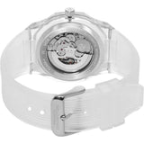 French Connection Skeleton Dial Transparent Resin Strap Men's Watch FCA09-4