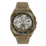 French Connection Skeleton Dial Stainless Steel Strap Men's Watch FCA14KHM