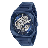 French Connection Skeleton Dial Blue Stainless Steel Strap Men's Watch FCA14UM