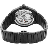 French Connection Skeleton Dial Black Stainless Steel Strap Men's Watch FCA17BM