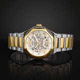 French Connection Skeleton Dial Stainless Steel Strap Men's Watch FCA17TM