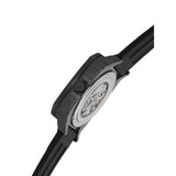 French Connection Skeleton Dial Black Silicone Strap Men's Watch FCA18BBL