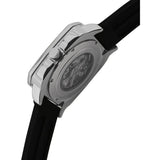 French Connection Skeleton Dial Black Silicone Strap Men's Watch FCA18SBL