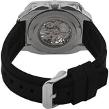 French Connection Skeleton Dial Black Silicone Strap Men's Watch FCA18SBL