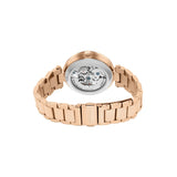 French Connection Skeleton Dial Rose Gold Stainless Steel Strap Men's Watch FCA21RGM