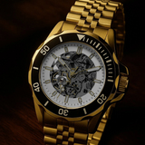 French Connection Gold Stainless Steel Strap Men's Watch FCA22GM