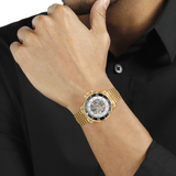 French Connection Gold Stainless Steel Strap Men's Watch FCA22GM