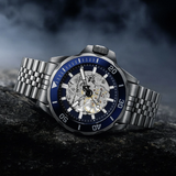French Connection Blue Dial Silver Stainless Steel Strap Men's Watch FCA22USM