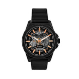 French Connection Black Dial Silicone Strap Men's Watch FCA23BBL