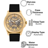 French Connection Black Silicone Strap Men's Watch FCA23SBL