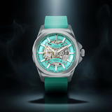 French Connection Tiffany Blue Silicone Strap Men's Watch FCA23UL
