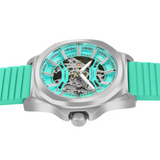 French Connection Tiffany Blue Silicone Strap Men's Watch FCA23UL