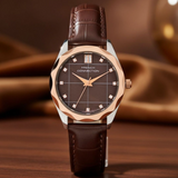 French Connection Brown Leather Strap Women's Watch FCB11BRL