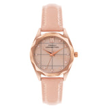 French Connection Pink Leather Strap Women's Watch FCB11PL