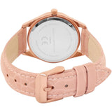 French Connection Pink Leather Strap Women's Watch FCB11PL