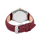 French Connection Red Leather Strap Women's Watch FCB11RL