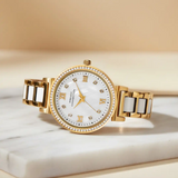 French Connection Two-Tone Stainless Steel Strap Women's Watch FCB13GM