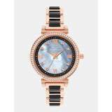 French Connection Two-Tone Stainless Steel Strap Women's Watch FCB13RGM-B