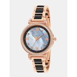 French Connection Two-Tone Stainless Steel Strap Women's Watch FCB13RGM-B