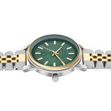 French Connection Green Dial Stainless Steel Strap Women's Watch FCB14NTM