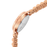 French Connection Purple Dial Stainless Steel Strap Women's Watch FCB14RGM