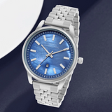 French Connection Blue Dial Stainless Steel Strap Men's Watch FCB14USM