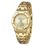 French Connection Octa Edge Gold Stainless Steel Strap Women's Watch FCB25GM