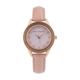 French Connection Pink Leather Strap Women's Watch FCB5RGL