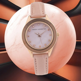 French Connection Pink Leather Strap Women's Watch FCB5RGL