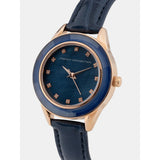 French Connection Blue Leather Strap Women's Watch FCB5UL