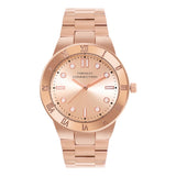 French Connection Rose Gold Stainless Steel Strap Women's Watch FCB7RGM