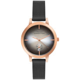 French Connection Stainless Steel Mesh Strap Women's Watch FCB8BM