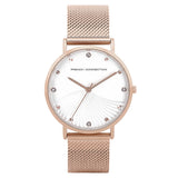 French Connection White Dial Stainless Steel Strap Women's Watch FCC01GM