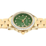 French Connection Green Dial Stainless Steel Strap Women's Watch FCH26NGM
