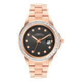 French Connection Black Dial Stainless Steel Strap Women's Watch FCH26RGM